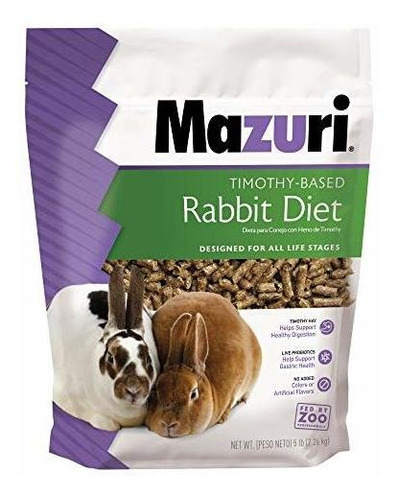Mazuri | Alimento Nutricionalmente Completo Para Conejos A B