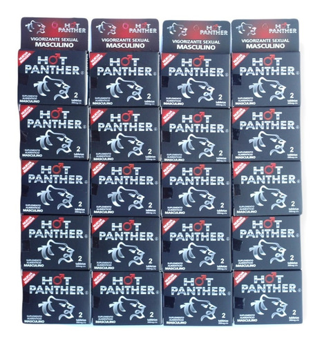 Hot Panther Hombres 40 Pastillas Vigorizantes Masulino