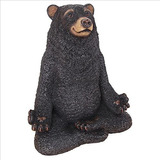 Diseñe Toscano Siendo Uno Con La Estatua De Honey Zen Bear 