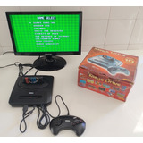 Mega Drive 3 Na Caixa+controle Original+jogo Original Pack10