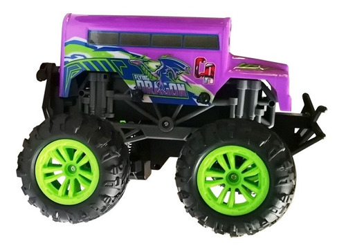 Camioneta Metal Todo Terreno  Suspensión R/c Luz  20156