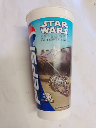 Vaso Pepsi Star Wars Episodio 1 Anakin Skywalker Zona Retro 