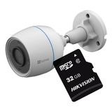Camara De Seguridad Wifi Exterior 1080p H3c Color Ezviz + Sd