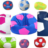 Puff Fiaca Pelota Grande (xl) X2 Uni 75 X 75 Cm, Gyg Fiacas.