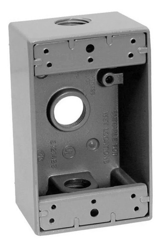 Caja Condulet Fs 1/2'' Rectangular De Aluminio 9840010