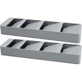 Caja Organizadora De Cajones De Cocina Para Cubiertos, Cucha