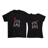 Playeras Dúo Pareja Para Novios Esposos Flork Enamorado