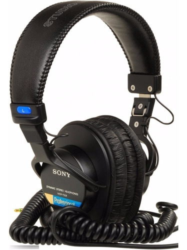 Headphone Sony Mdr7506 Fone Profissional Dj Acústico Estúdio