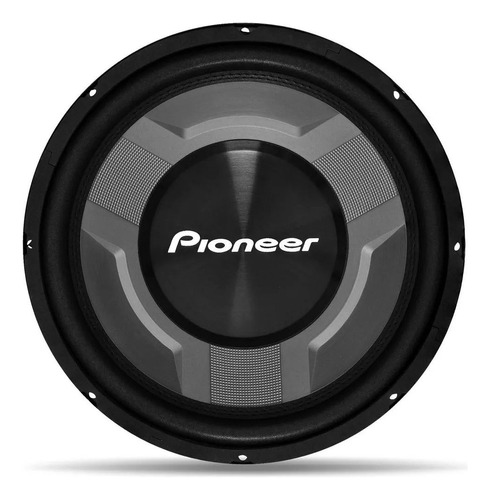 Subwoofer Pioneer 350wrms Cara Preta Ts-w3060br Alto Falante