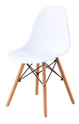 Silla Réplica Eames X 4 Un Minimalistas Retro Envío  Gratis