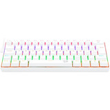 Teclado Gamer Mecanico Lakshmi Rainbow Branco Sw Brown Abnt2