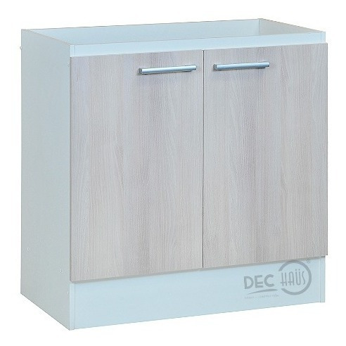 Mueble Base Para Lavaplato 80x50cm Acacia / Dec Haus