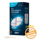 Kit Oto Sana E Otocare Tratamento De Otites Cães E Gatos