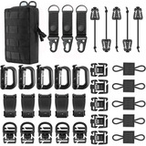 Kit De 34 Accesorios P/mochila Tactica, Supervivencia - 04