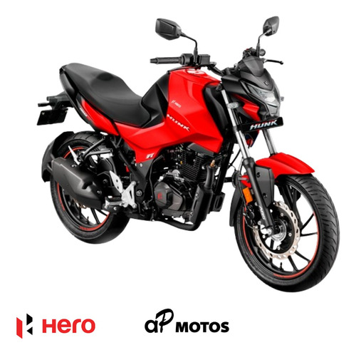 Hero Hunk 160r Fi 0km 2024 Apmotos Honda Yamaha Fz Glh Tnt