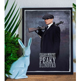 Cuadro Marco Negro Poster 33x48cm Peaky Blinders 05 Shelby