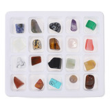 20 Piezas Hermosas Piedras Minerales Naturales Mineral Natur