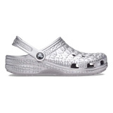 Zuecos Crocs Classic Unisex Moda Gris