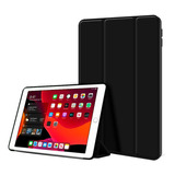 Capa Para iPad Air 2 Tela 9.7 Smart Case Em Couro Aveludada