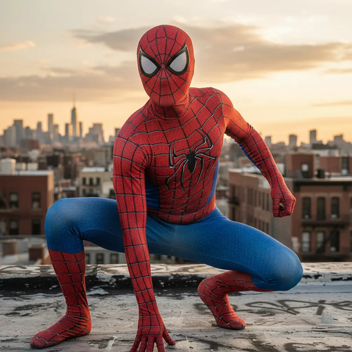 Disfraz De Spiderman Traje Niños Y Adulto Cosplay Anime Araña Ropa Marvel Venom | Envío gratis