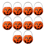 Caramelera Calabaza Led Golosinas Halloween X10 -cienfuegos-