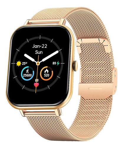 Reloj Inteligente Mujer Anfei Smartwatch Impermeable Ipx67