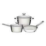 Batería De Cocina Allegra Tramontina 5 Piezas