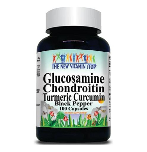  Vitamins Because | Glucosamine Chondroitin I 100 Capsules 