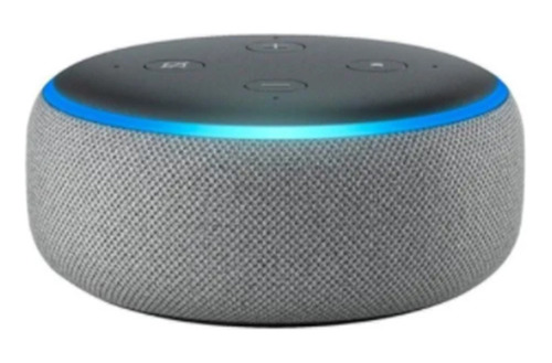 Smart Speaker Amazon Echo Dot 3rd Gen Com Alexa Tela Alexia