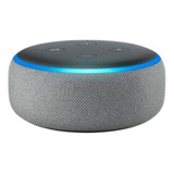 Smart Speaker Amazon Echo Dot 3rd Gen Com Alexa Tela Alexia