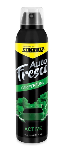 Ambientador Spray Active 220ml Car Perfume Simoniz