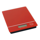 Balanza Color Roja Digital Para Cocina 3kgs C/ Pilas
