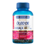 Óleo De Linhaça 1000mg 120 Caps - Catarinense Pharma