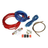 Kit Cables Para Amplificador Subwoofer 1500w Con Accesorios