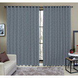 Cortina Tecido Rustico Semi Blackout 3,00x2,60 Quarto E Sala