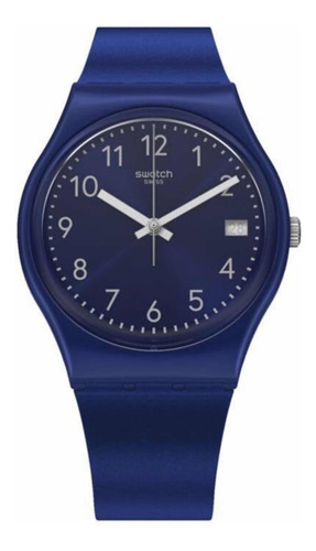 Reloj Swatch Silver In Blue Gn416