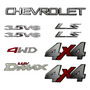Kit Emblemas Luv Dmax Chevrolet ( 9 Piezas) Chevrolet LUV