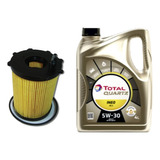 Filtro Aceite + Total Quartz 9000 5w40 Citroen C4 1.6 Hdi