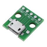 5 Piezas Adaptador Micro Usb A Dip 5 Pines Hembra 2.54mm Pcb