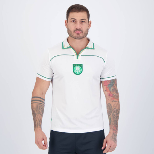 Camisa Palmeiras Retrô 1999 Branca