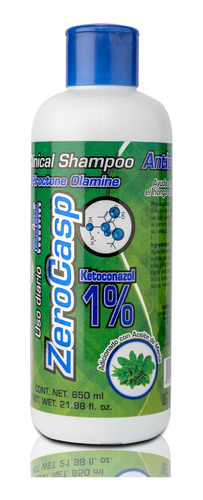 Shampoo Anticaspa Sin Sal Sin Sulfato Para La Caspa 650ml