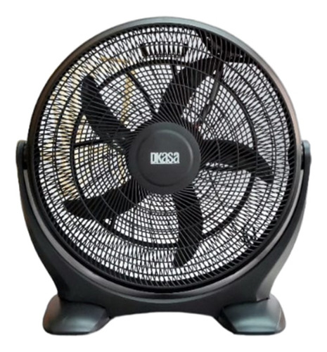 Ventilador De Piso Dkasa Tornado 20 Pulgadas Cantidad De Aspas 5 Color De La Estructura Negro Color De Las Aspas Negro Diámetro 20   Material De Las Aspas Plástico 110v