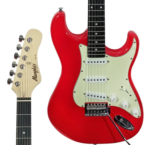 Guitarra Stratocaster Tagima Memphis Mg 30 Vermelha Oferta!