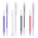 Bolígrafos Borrables Para Costura Sastre 4 Colores 3 Piezas