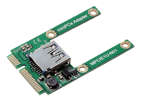 Adaptador Mini Tarjeta Expancion Mpcie1u-n01 Pci-e Usb 2.0