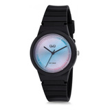 Reloj By Q&q Mujer Silicona Colores Sumergible Garantia 