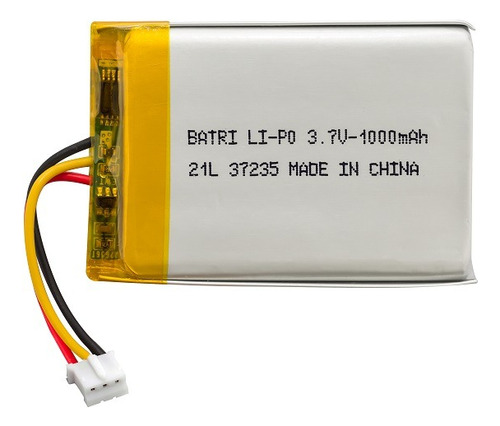 Bateria Recarregável Li-polimero 3,7v  1000mah