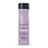 Shampoo Matizador Silver Platinum Blonde Ossono X250ml