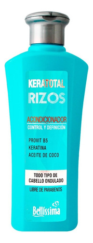 Acondicionador Keratotal Rizos Rulos X 270 Ml - Bellissima