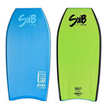 Tabla Bodyboard Profesional Shockn Blue Pp C/alma En Fibra 